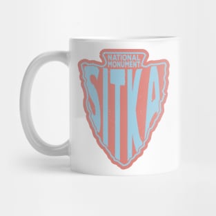 Sitka National Historical Park name arrowhead Mug